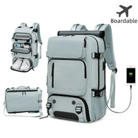 Sisica | TRAVELMAX Backpack – Waterproof, USB Charging, Shoe Storage