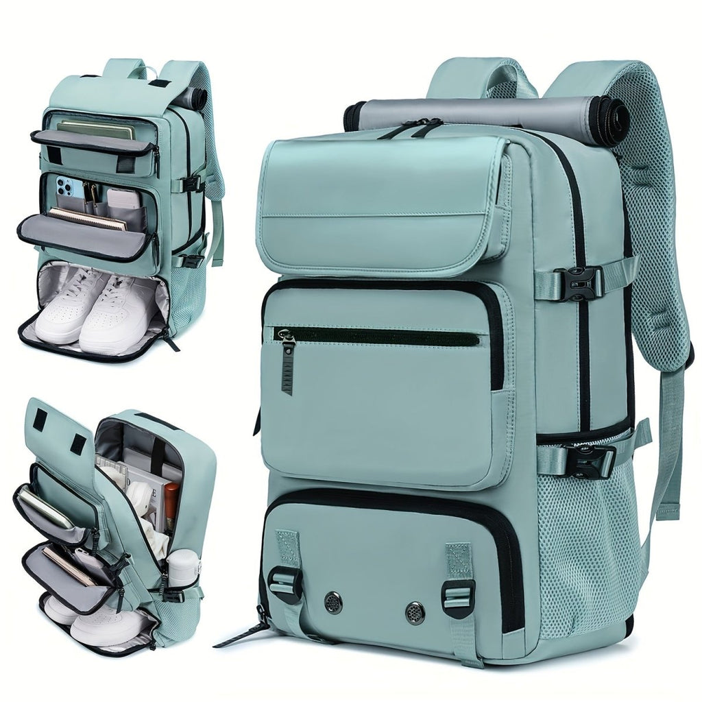 Charly | TRAVELMAX Pack – Waterproof Travel Backpack with USB Port, Shoe Compartment & Anti-Theft Pocket