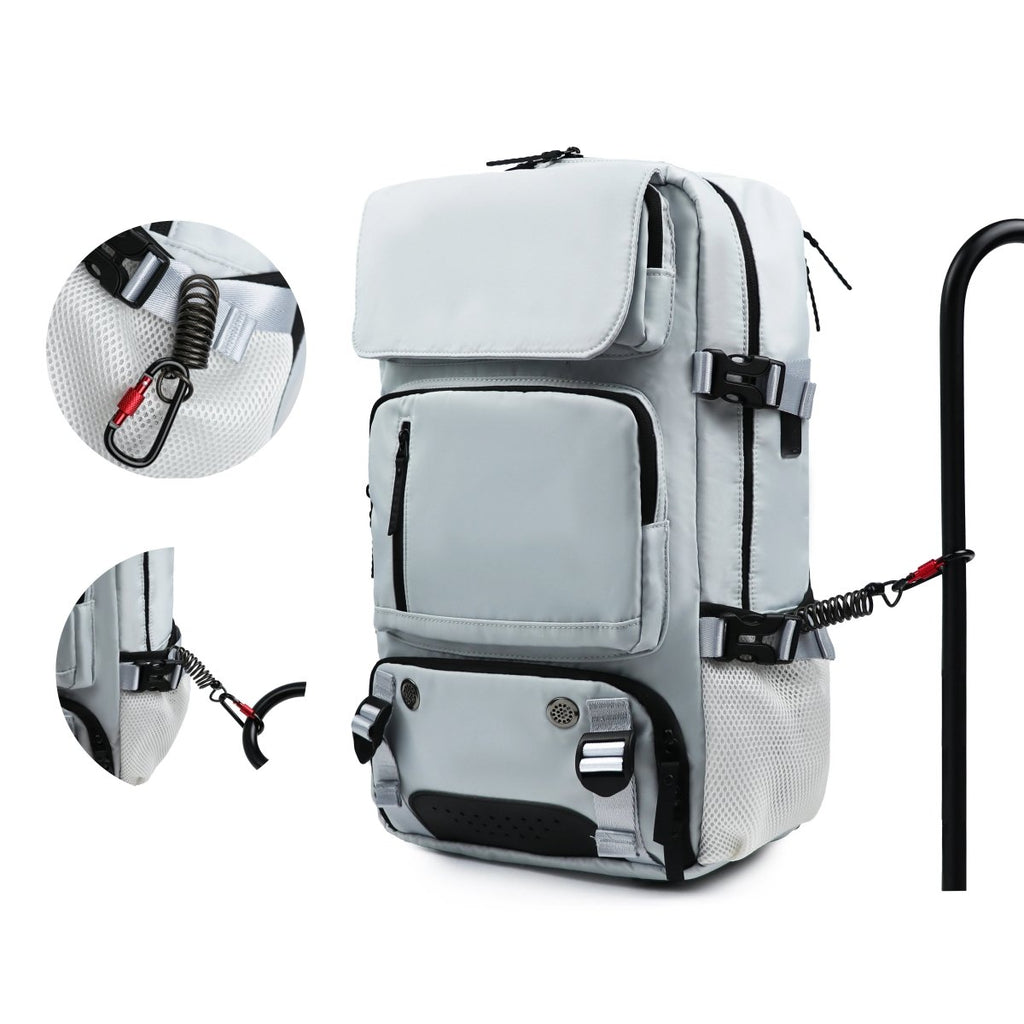 Sisica | TRAVELMAX Backpack – Waterproof, USB Charging, Shoe Storage