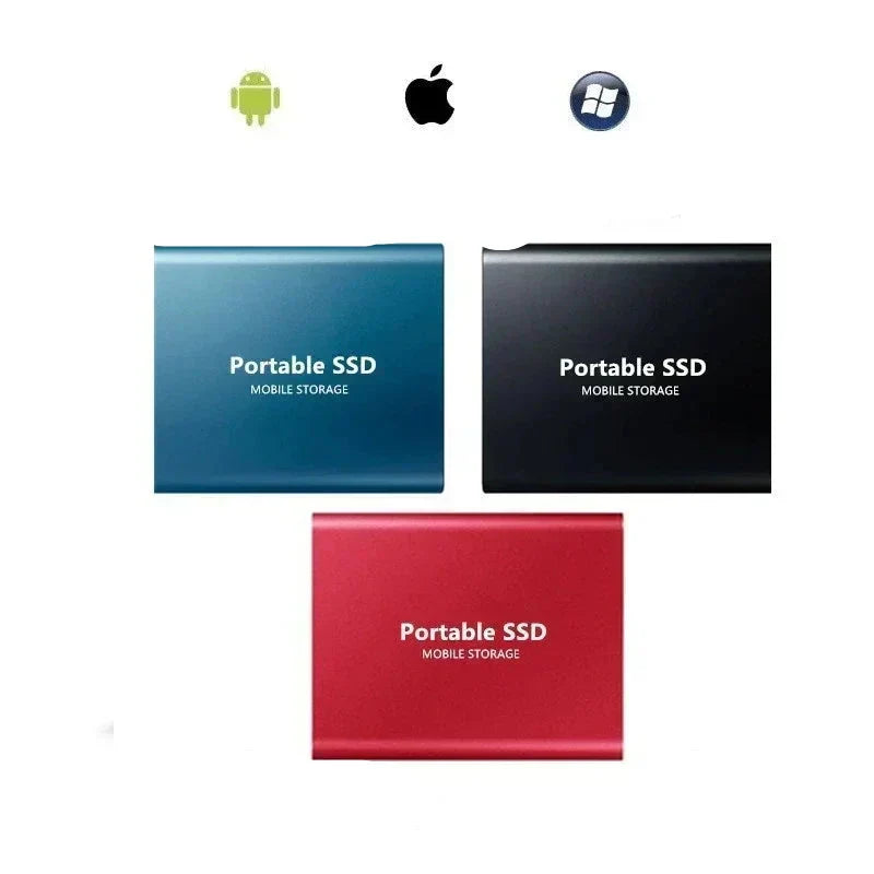 Sisica | 128GB Portable SSD with a Tough, Slim Build