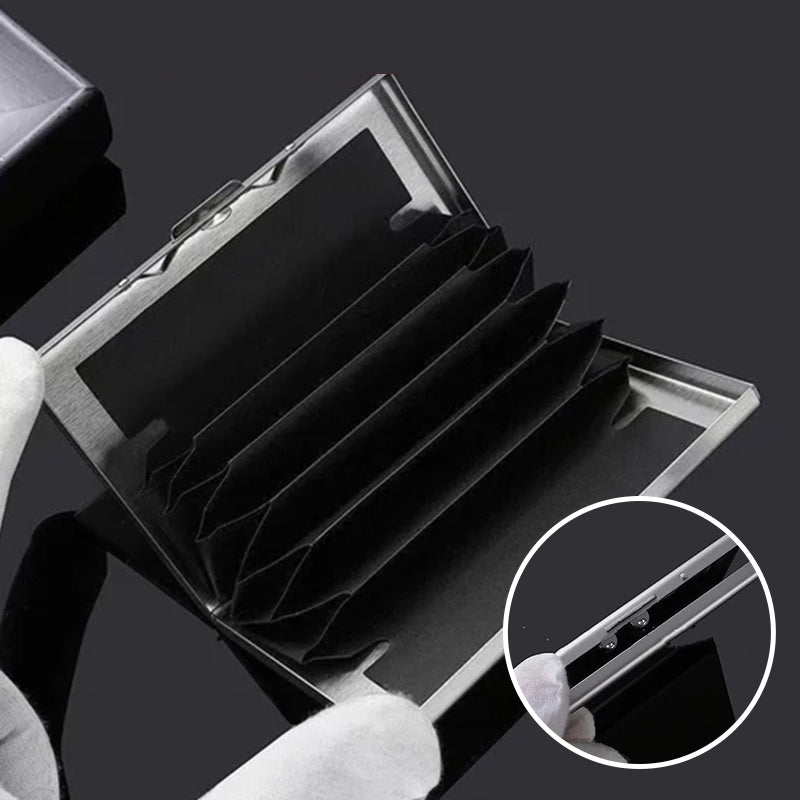 Sisica | Ultra-thin Card Holder with Theft and Demagnetization Protection