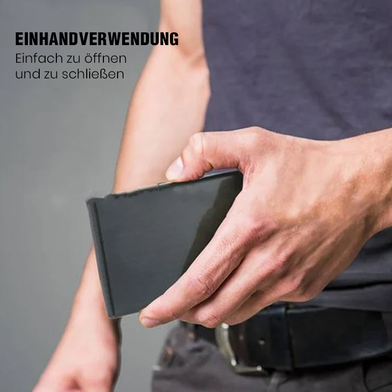 Sisica | Ultra-thin Card Holder with Theft and Demagnetization Protection