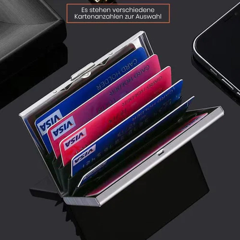 Sisica | Ultra-thin Card Holder with Theft and Demagnetization Protection