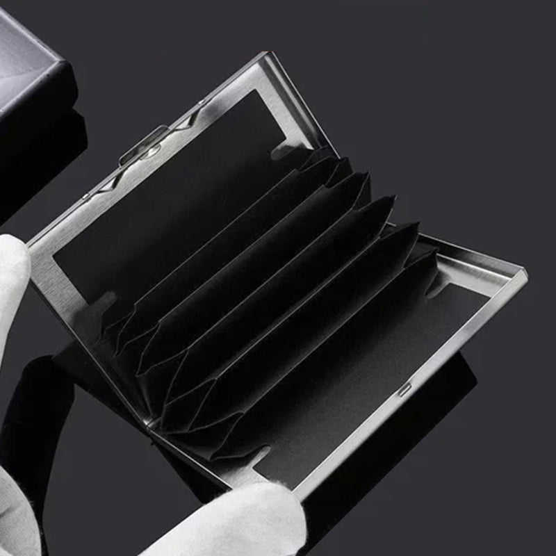 Sisica | Ultra-thin Card Holder with Theft and Demagnetization Protection