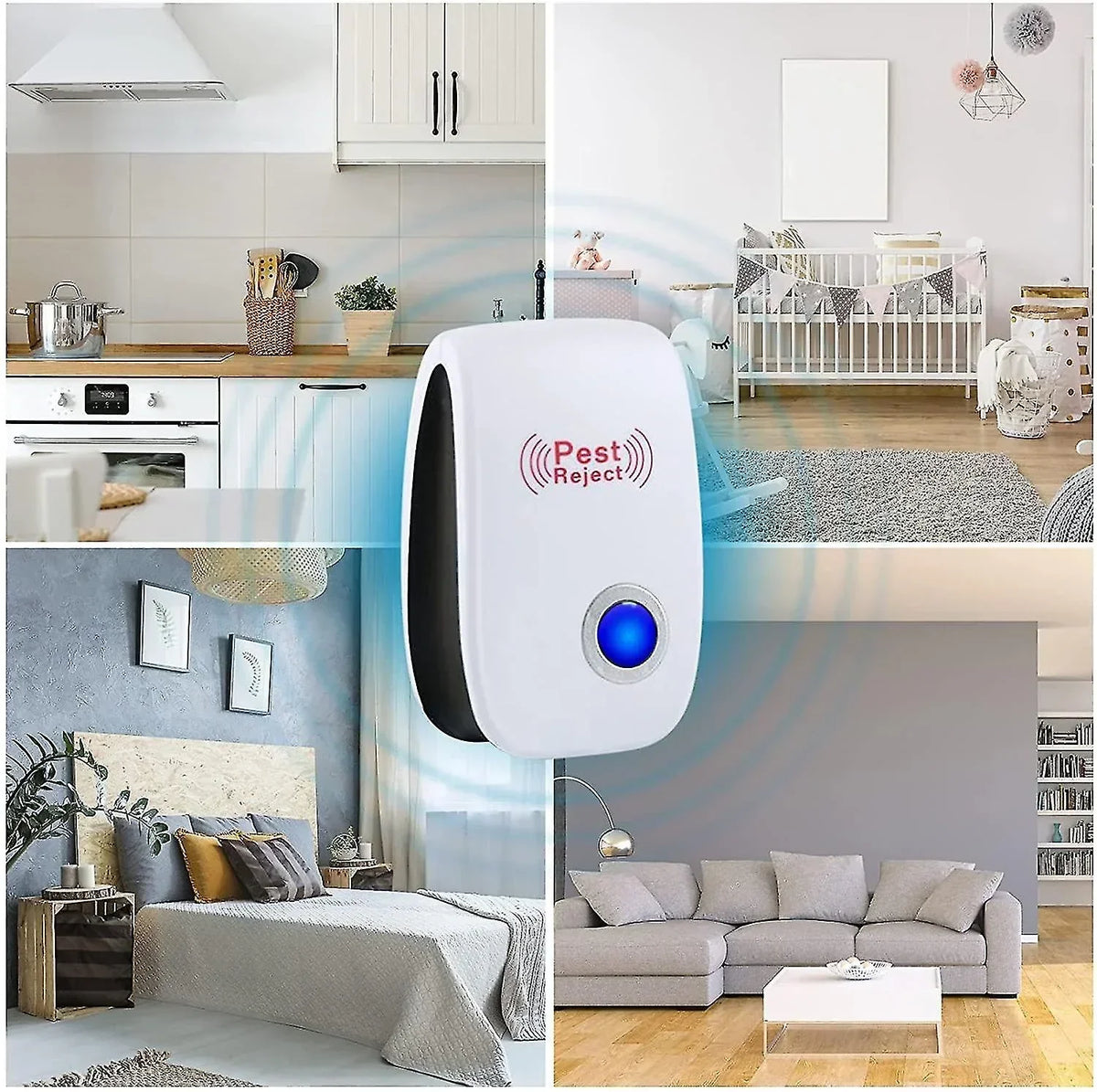 Sisica | Ultrasonic Pest Repeller - Rodent & Insect Control
