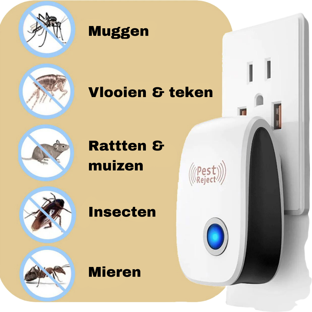 Sisica | Ultrasonic Pest Repeller - Rodent & Insect Control