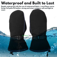 Sisica | USB Heated Gloves | Instant Heat, Dual-Zone, Waterproof for Outdoor Winter