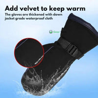 Sisica | USB Heated Gloves | Instant Heat, Dual-Zone, Waterproof for Outdoor Winter