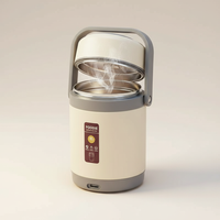 Sisica | USB Heated Lunch Box | 304 Stainless Steel, Portable Food Warmer