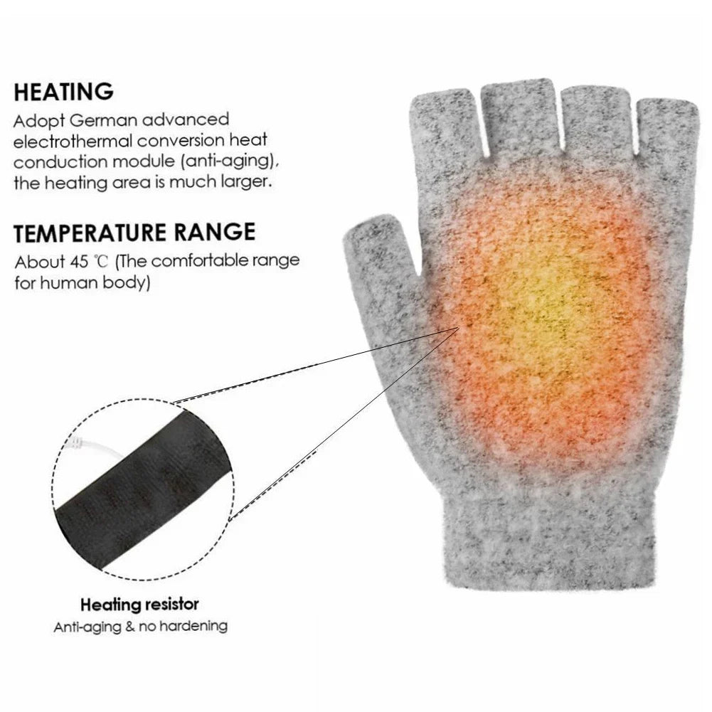 Sisica | USB Rechargeable Heated Wave Gloves