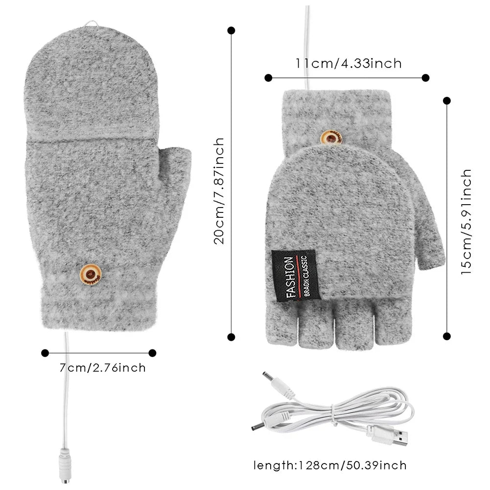 Sisica | USB Rechargeable Heated Wave Gloves