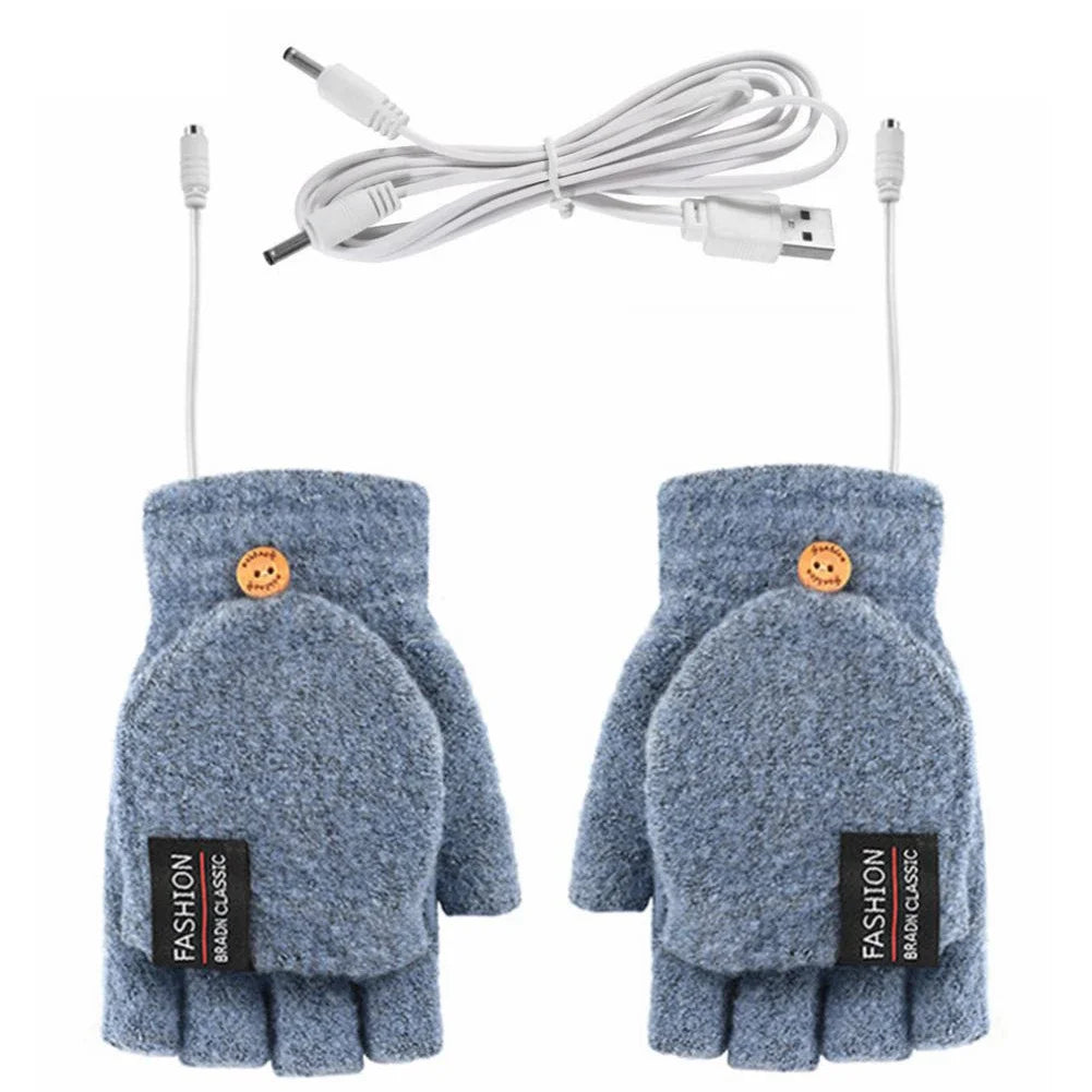 Charly | USB Rechargeable Heated Wave Gloves