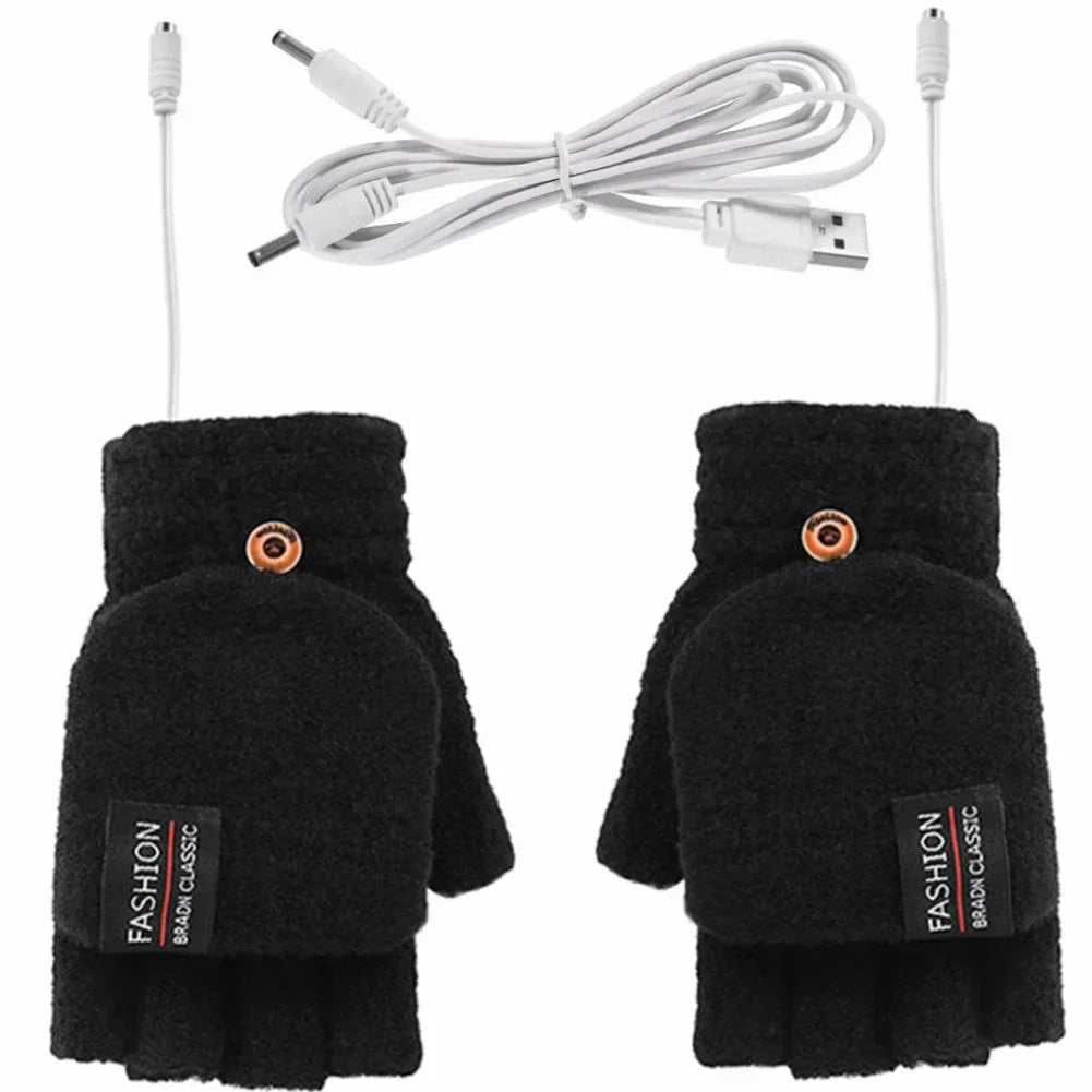 Charly | USB Rechargeable Heated Wave Gloves
