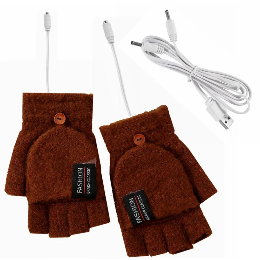 Charly | USB Rechargeable Heated Wave Gloves
