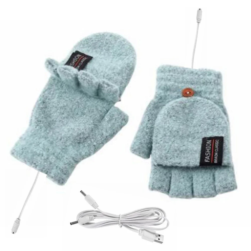 Charly | USB Rechargeable Heated Wave Gloves