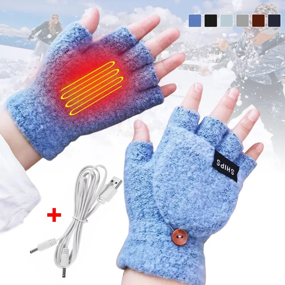 Sisica | USB Rechargeable Heated Wave Gloves