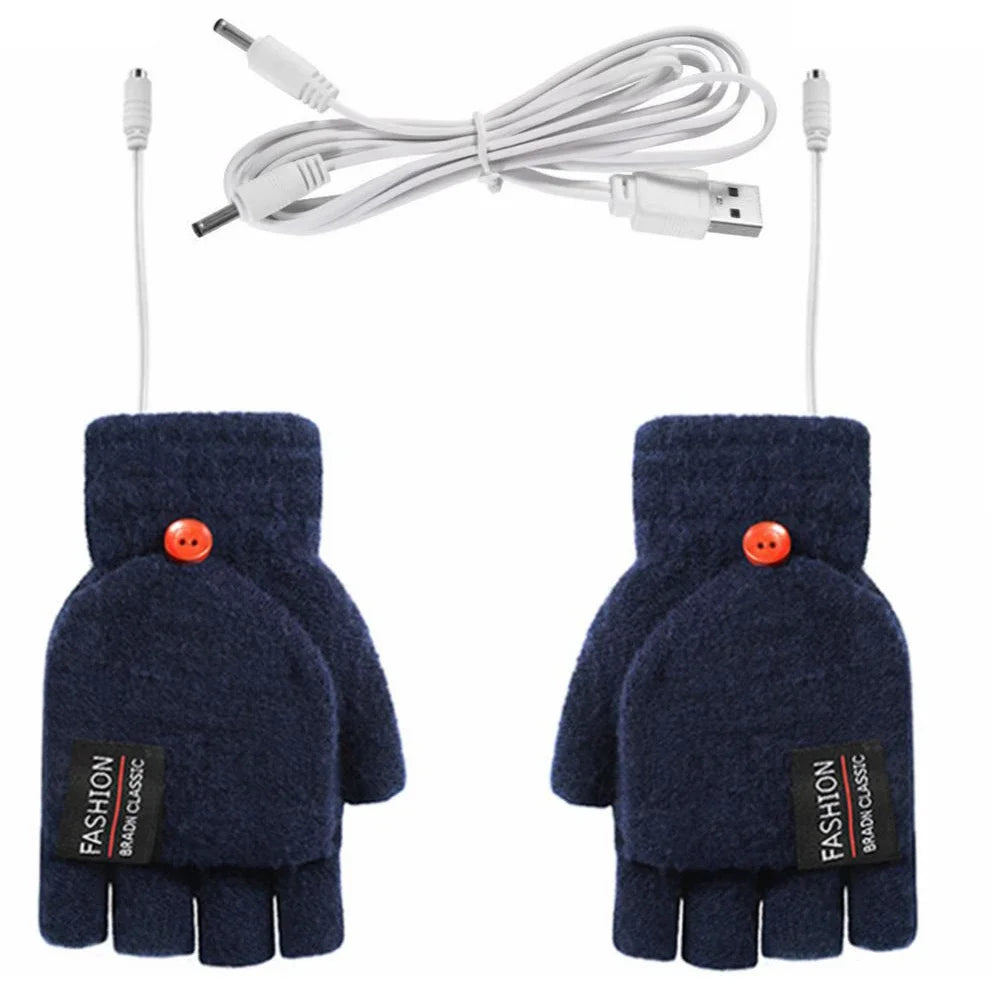 Charly | USB Rechargeable Heated Wave Gloves