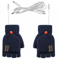Charly | USB Rechargeable Heated Wave Gloves