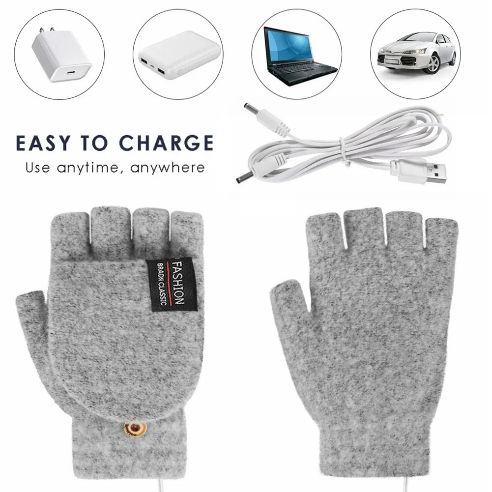 Sisica | USB Rechargeable Heated Wave Gloves