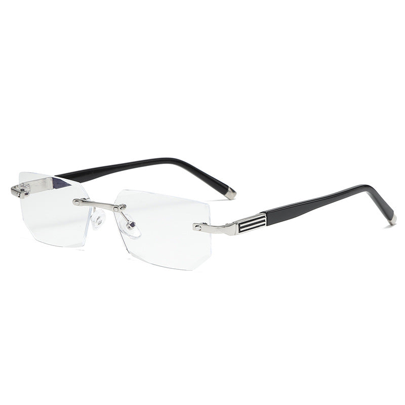Charly | Viselio Intelligent Reading Glasses with Progressive Lenses | Ultra-Light & Blue Light Filter | For Near & Distant Vision | Titanium Frame TR90