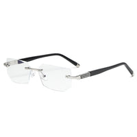 Charly | Viselio Intelligent Reading Glasses with Progressive Lenses | Ultra-Light & Blue Light Filter | For Near & Distant Vision | Titanium Frame TR90