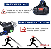 Sisica | Waterproof LED Headlamp with Adjustable Zoom