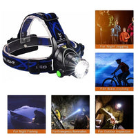 Sisica | Waterproof LED Headlamp with Adjustable Zoom
