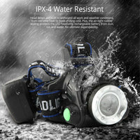 Sisica | Waterproof LED Headlamp with Adjustable Zoom