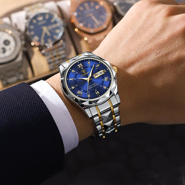 Sisica | Waterproof Luxury Men's Wristwatch by the Top Brand with Luminous Function