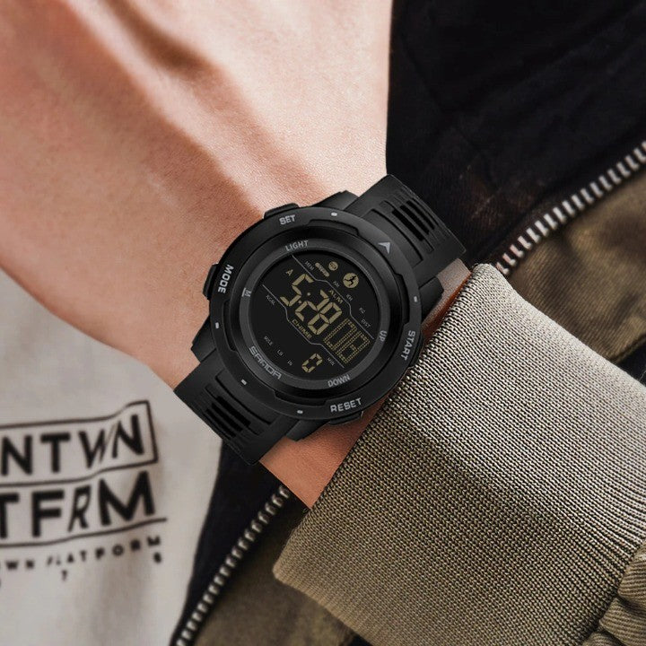 Sisica | Waterproof Military Pedometer Digital Watch