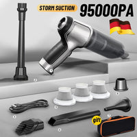 Sisica | Cordless Handheld Vacuum - 95000PA Suction, Light & Quiet