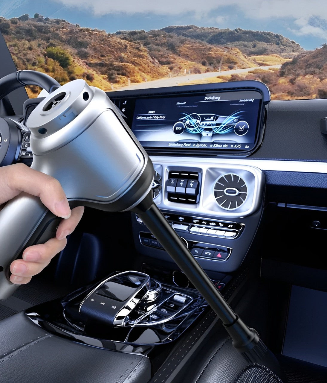 Charly | Wireless Car Vacuum Cleaner with 95000PA Suction Power – Lightweight & Silent