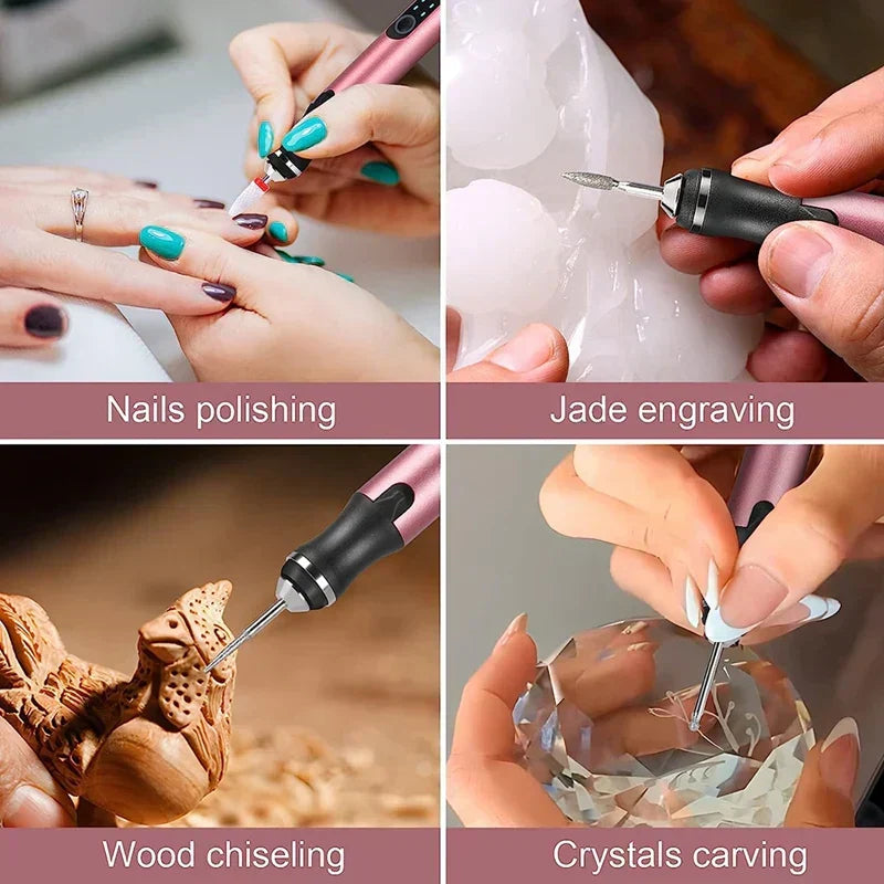 Sisica | Wireless Engraving Pen – Perfect for 50+ Surfaces & DIY Projects