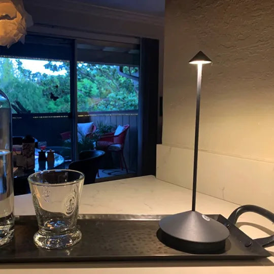 Sisica | Wireless LED Table Lamp - Rechargeable, Dimmable Ambient Lighting
