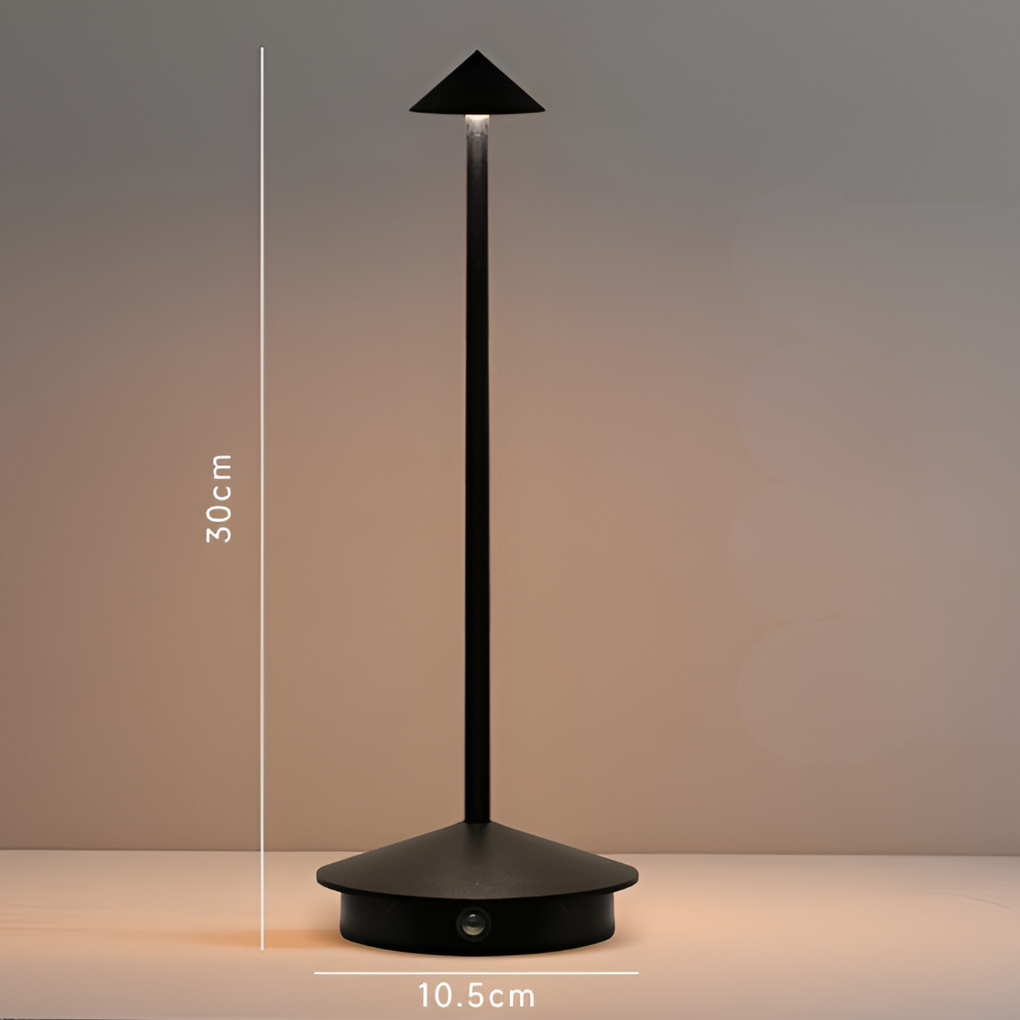 Charly | Wireless LED Table Lamp - Rechargeable, Dimmable Ambient Lighting