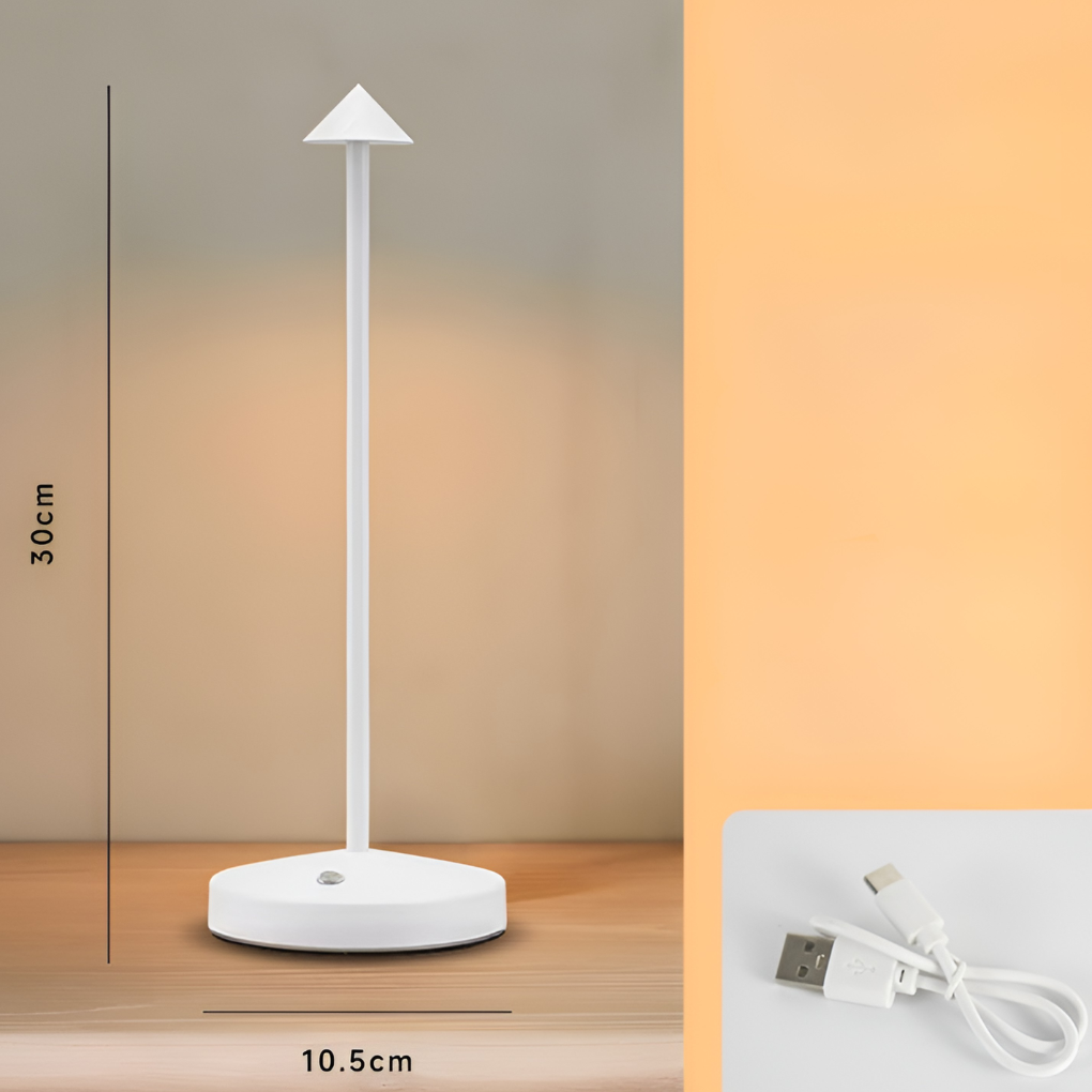 Charly | Wireless LED Table Lamp - Rechargeable, Dimmable Ambient Lighting