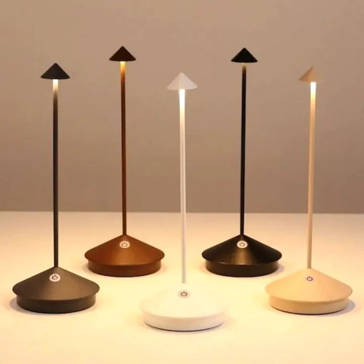 Sisica | Wireless LED Table Lamp - Rechargeable, Dimmable Ambient Lighting