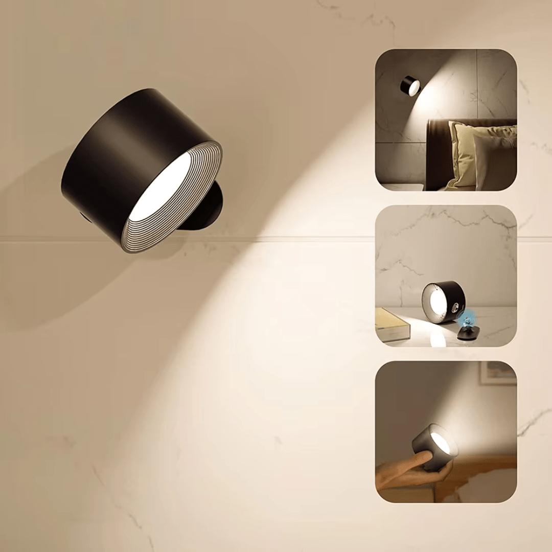 Charly | Wireless Nordic Wall Lamp with Remote Control