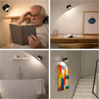 Sisica | Remote-Controlled Wireless Nordic Wall Light