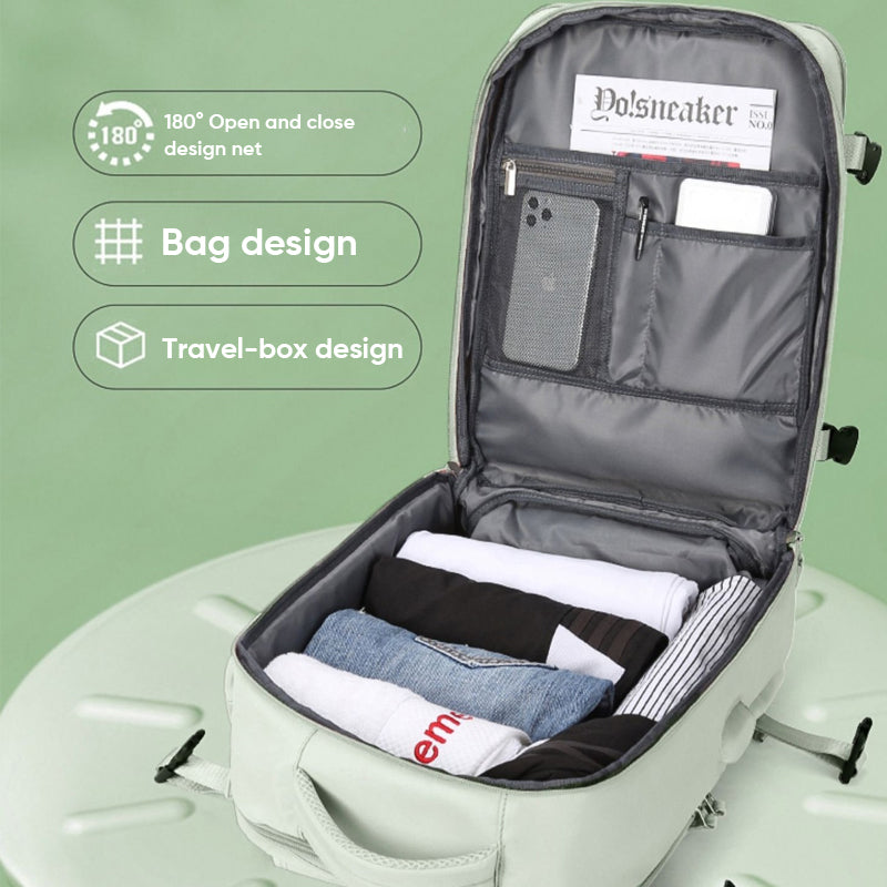 Sisica | Women's XL Water-Resistant Travel Pack