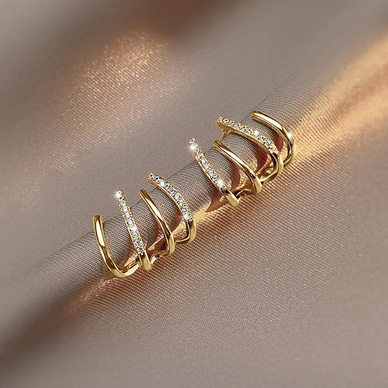 Sisica | Women's Spiral Earrings | Chic Statement Pieces | Hypoallergenic