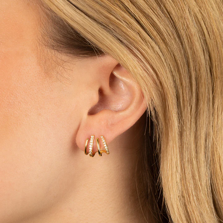 Sisica | Women's Spiral Earrings | Chic Statement Pieces | Hypoallergenic