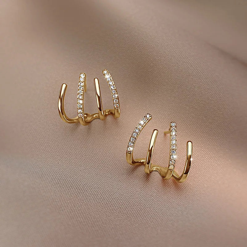 Sisica | Women's Spiral Earrings | Chic Statement Pieces | Hypoallergenic