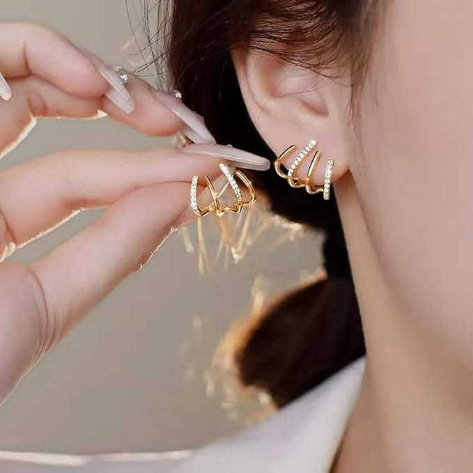 Sisica | Women's Spiral Earrings | Chic Statement Pieces | Hypoallergenic