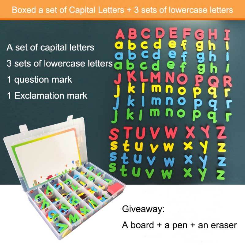 Kids Magnetic Learning Letters and Numbers Set