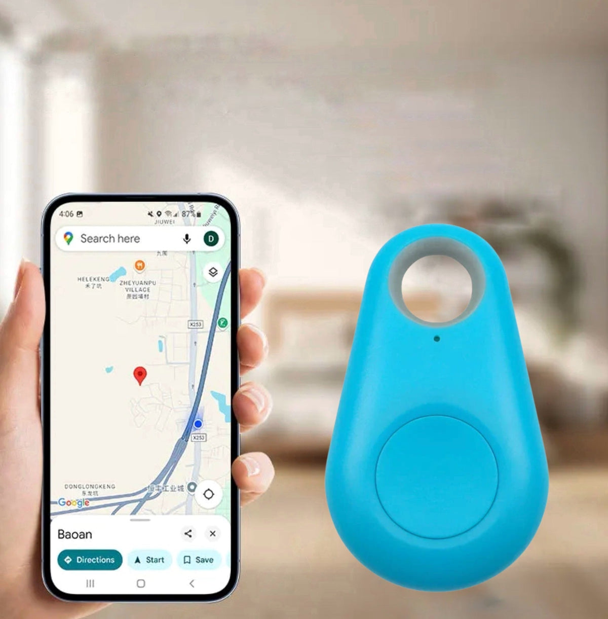 Compact GPS Locator for Children, Pets, and Vehicles – Real-Time Safety in Your Pocket