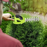 Cordless 2-in-1 Grass Trimmer - Rechargeable Hedge and Lawn Mower