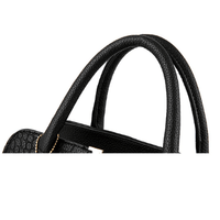 Chic Crocodile Embossed Handbag
