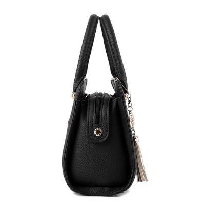 Chic Crocodile Embossed Handbag