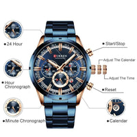Curren Business Chronograph Watch